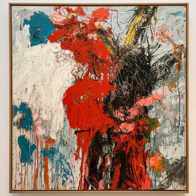 Georg Baselitz style, Midjourney V8.2, render 3 of 4