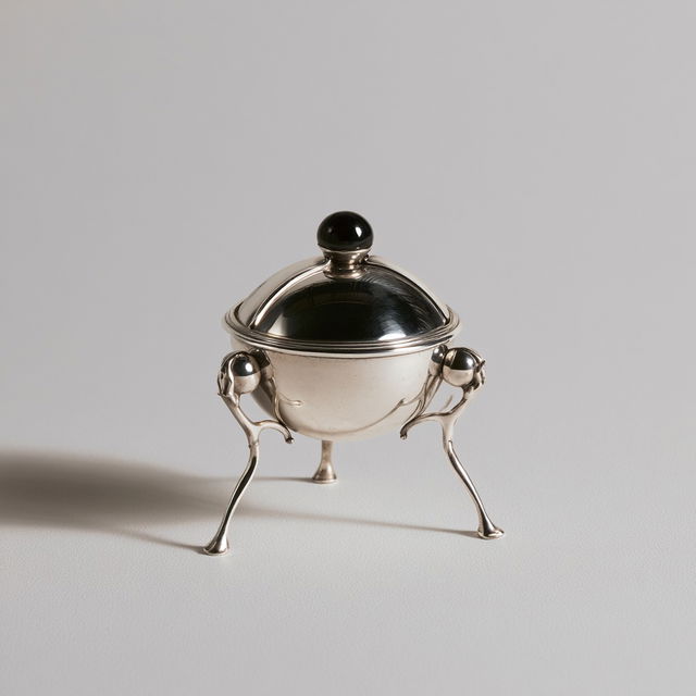 Georg Jensen style, Midjourney V8.2, render 4 of 4