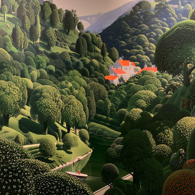 George Callaghan style, Midjourney V8.2, render 4 of 4
