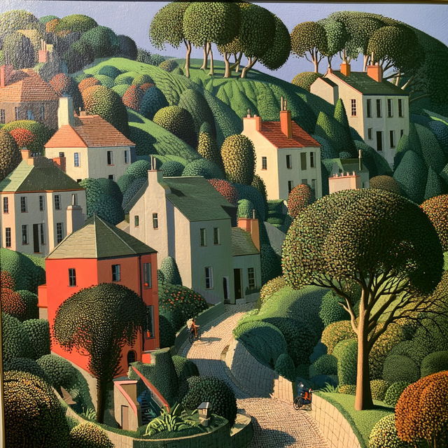 George Callaghan style, Midjourney V8.2, render 3 of 4