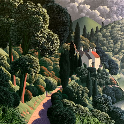 George Callaghan style (Painters), Midjourney V8.2