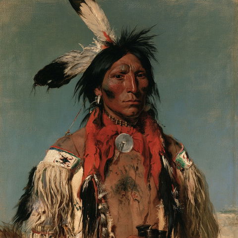 George Catlin style (Painters), Midjourney V8.2
