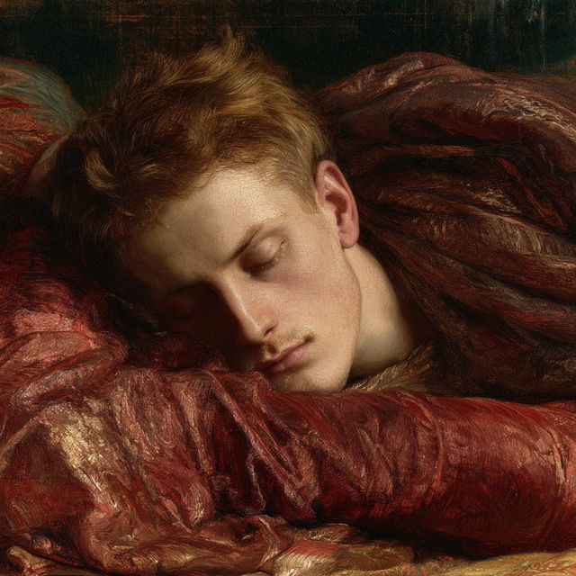 George Frederic Watts style, Midjourney V8.2, render 2 of 4