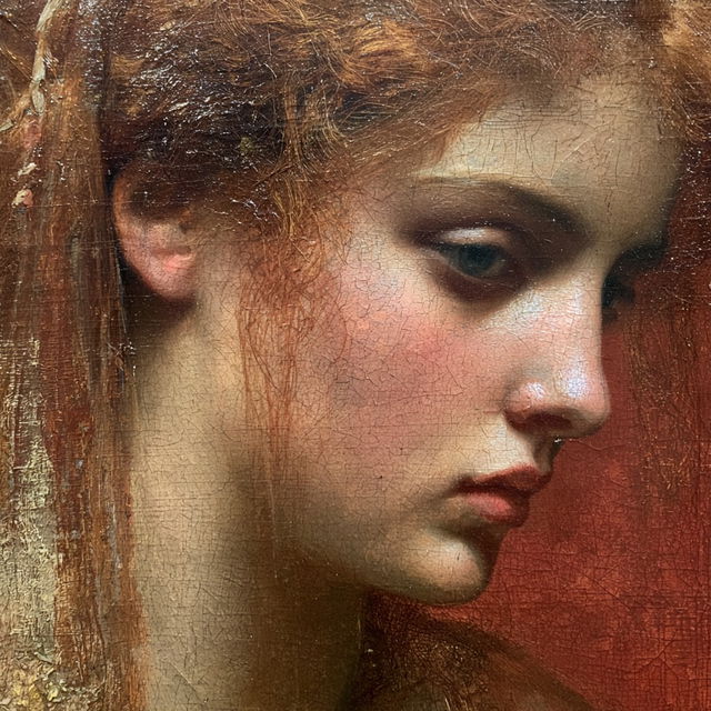 George Frederic Watts style, Midjourney V8.2, render 4 of 4