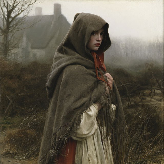 George Henry Boughton style, Midjourney V8.2, render 1 of 4