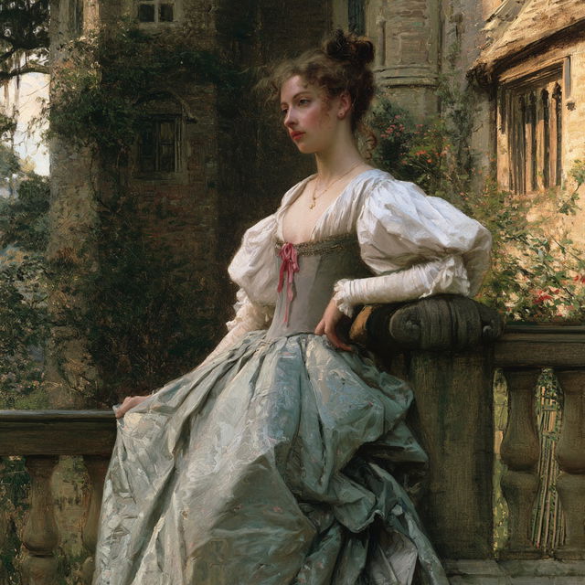 George Henry Boughton style, Midjourney V8.2, render 3 of 4