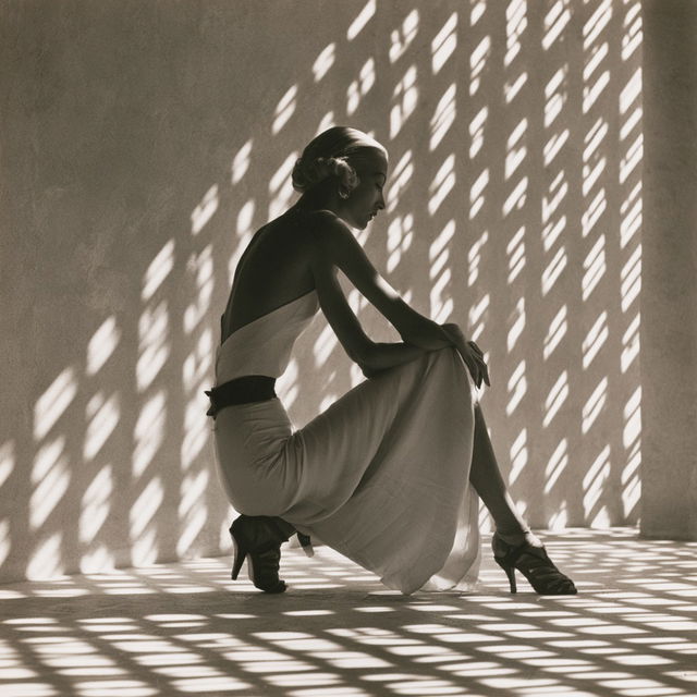 George Hoyningen-Huene style, Midjourney V8.2, render 3 of 4