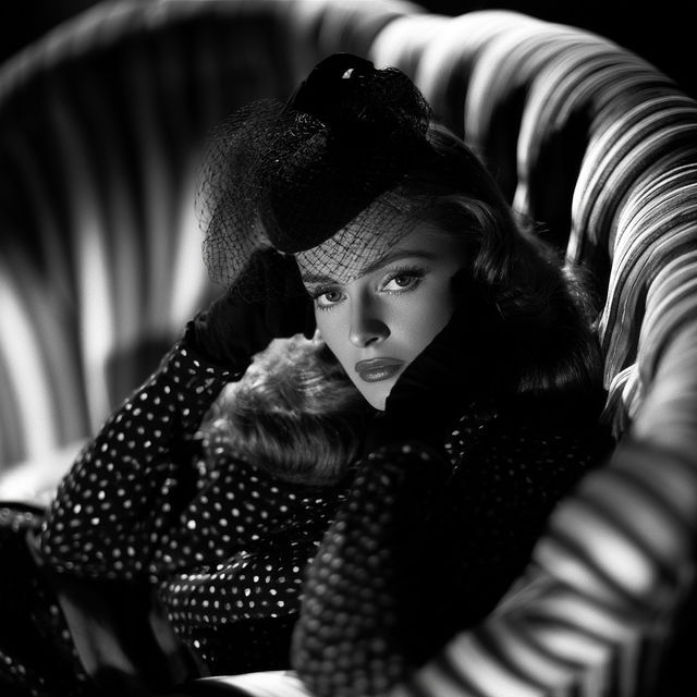George Hurrell style, Midjourney V8.2, render 2 of 4