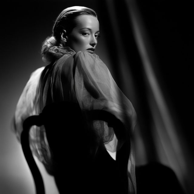 George Hurrell style, Midjourney V8.2, render 4 of 4