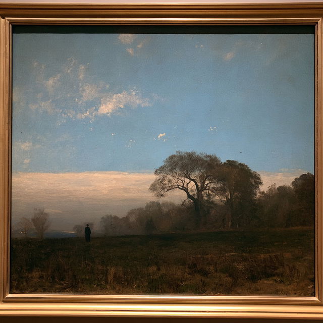 George Inness style, Midjourney V8.2, render 2 of 4