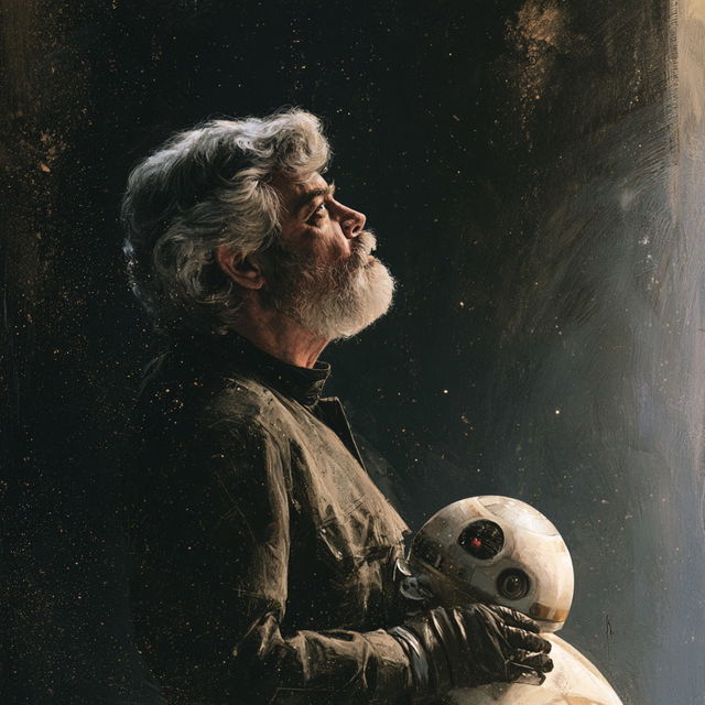 George Lucas style, Midjourney V8.2, render 1 of 4
