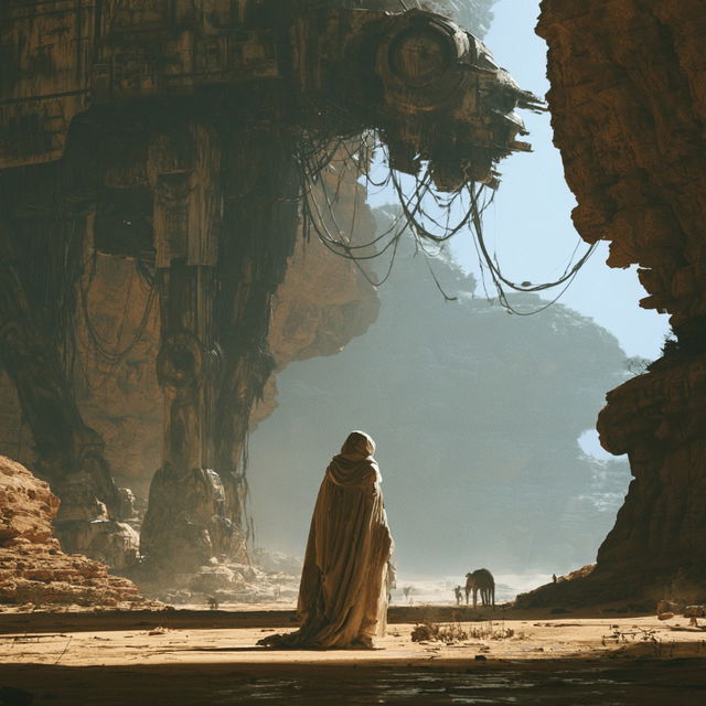 George Lucas style, Midjourney V8.2, render 4 of 4