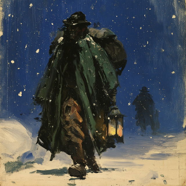 George Luks style, Midjourney V8.2, render 4 of 4
