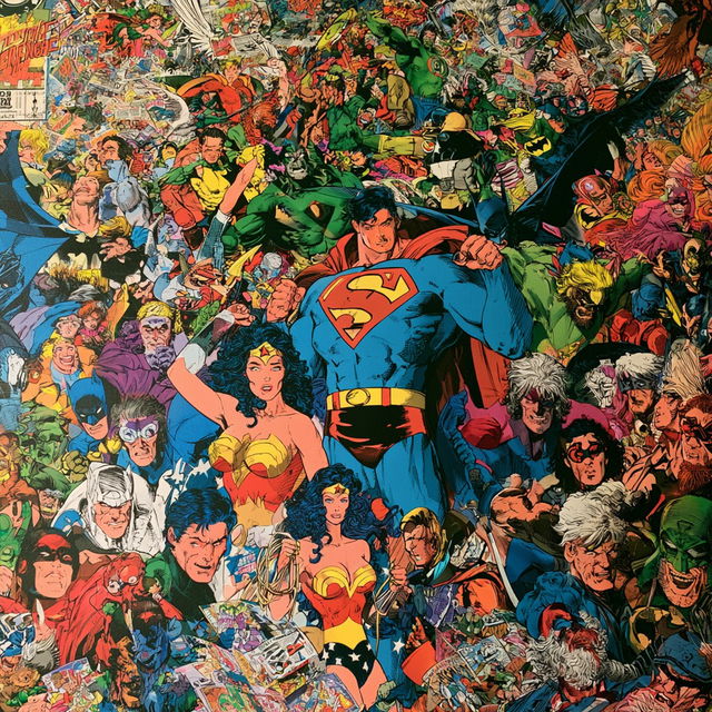 George Perez style, Midjourney V8.2, render 1 of 4