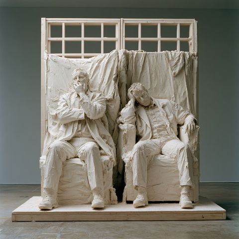 George Segal style (Sculptors), Midjourney V8.2