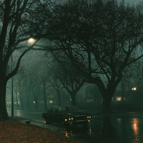 George Shaw style (Painters), Midjourney V8.2