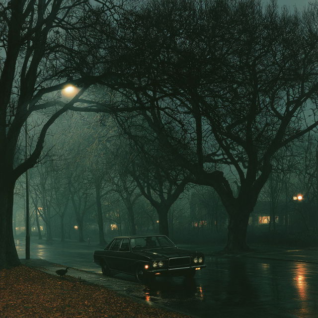 George Shaw style, Midjourney V8.2, render 1 of 4