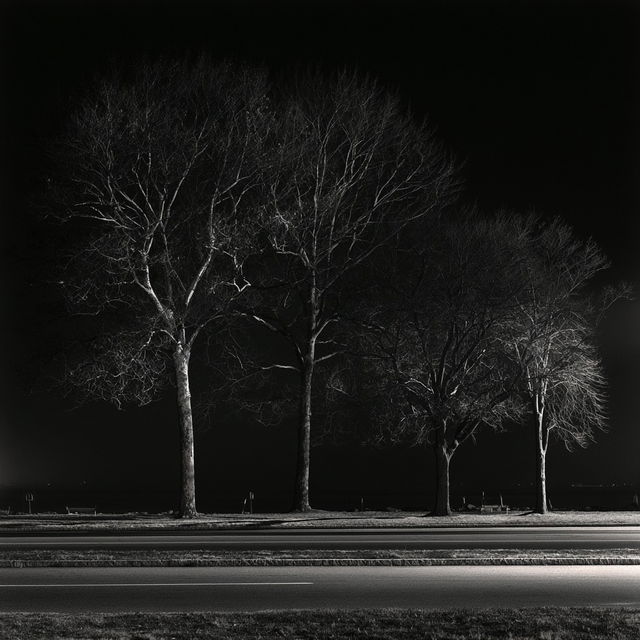 George Tice style, Midjourney V8.2, render 2 of 4