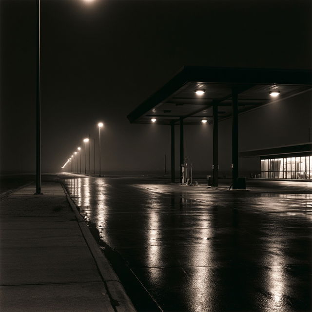 George Tice style, Midjourney V8.2, render 1 of 4