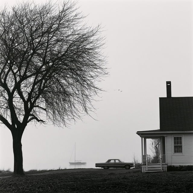 George Tice style, Midjourney V8.2, render 3 of 4