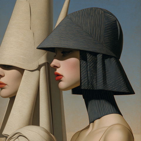 George Underwood style (Painters), Midjourney V8.2