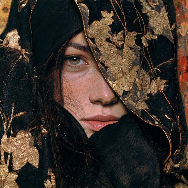 George Yepes style, Midjourney V8.2, render 1 of 4