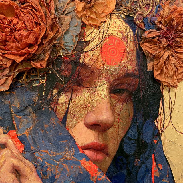 George Yepes style, Midjourney V8.2, render 4 of 4