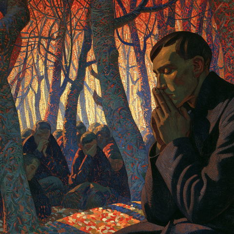 Georges Lacombe style (Painters), Midjourney V8.2
