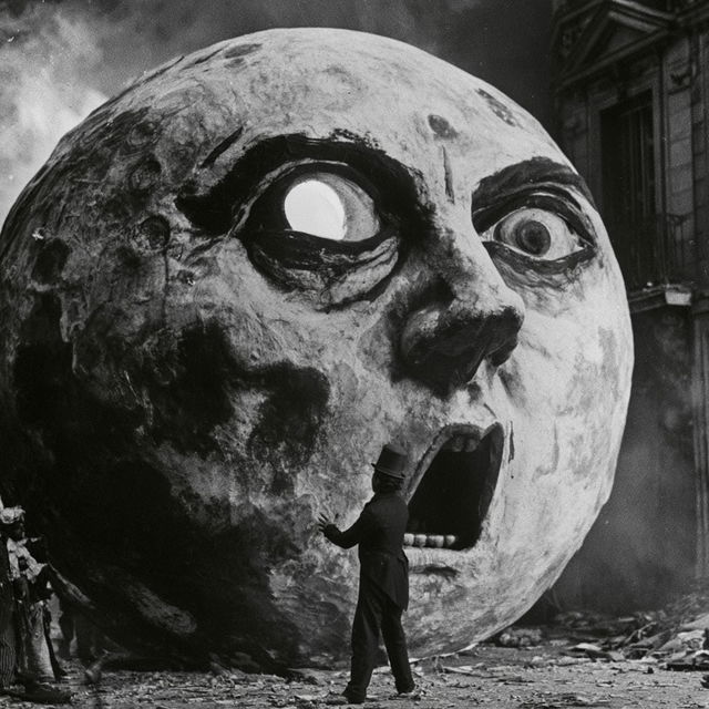 Georges Melies style, Midjourney V8.2, render 3 of 4