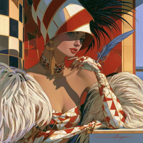 Georgy Kurasov style (Painters), Midjourney V8.2