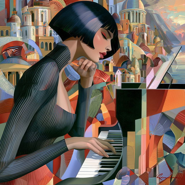 Georgy Kurasov style, Midjourney V8.2, render 3 of 4