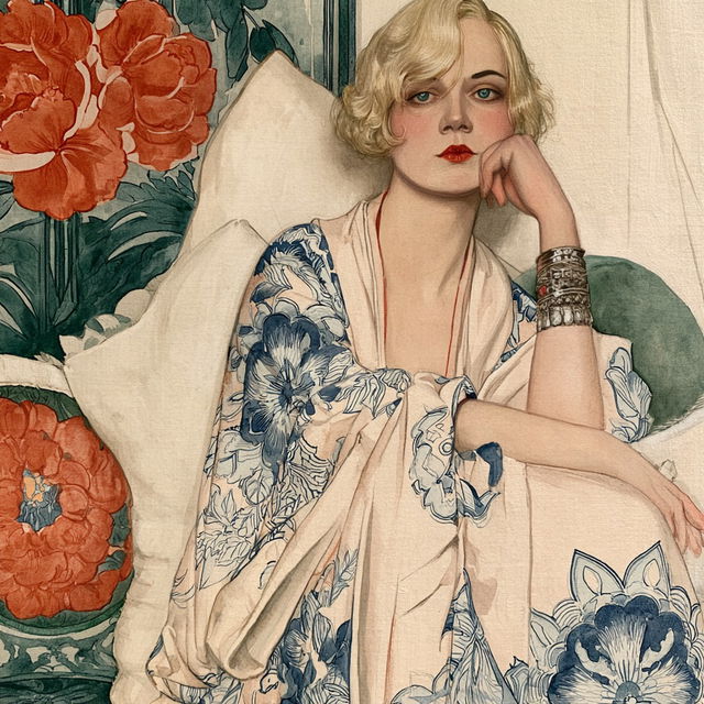Gerda Wegener style, Midjourney V8.2, render 4 of 4