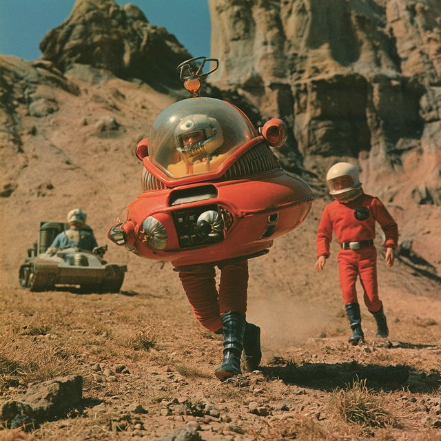 Gerry Anderson style, Midjourney V8.2, render 2 of 4