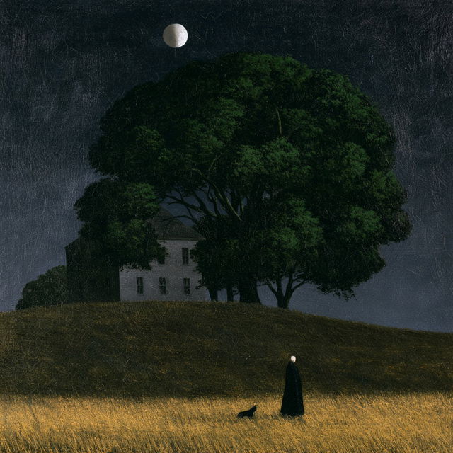 Gertrude Abercrombie style, Midjourney V8.2, render 2 of 4