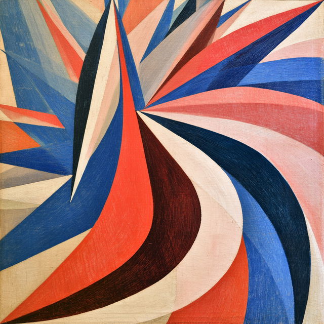 Giacomo Balla style, Midjourney V8.2, render 1 of 4