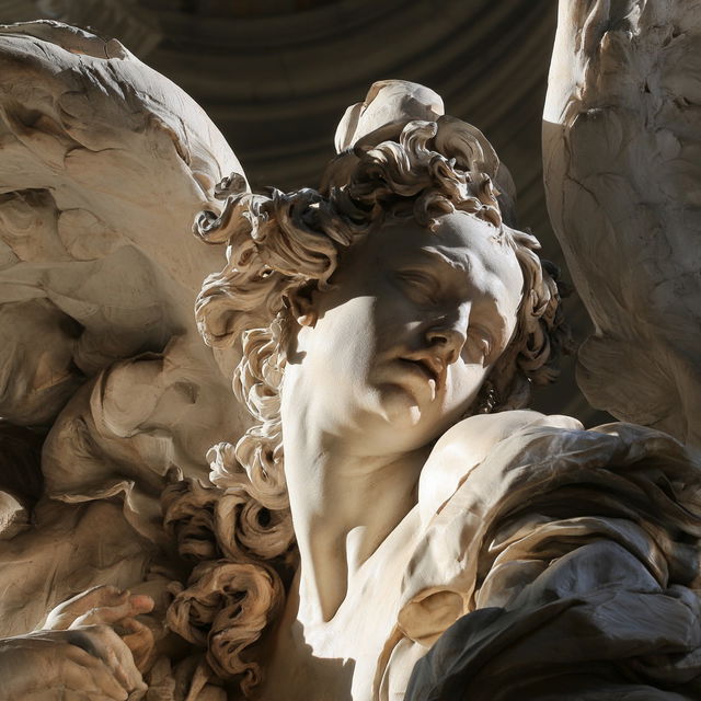 Gian Lorenzo Bernini style, Midjourney V8.2, render 3 of 4
