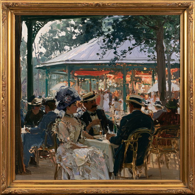 Gifford Beal style, Midjourney V8.2, render 4 of 4