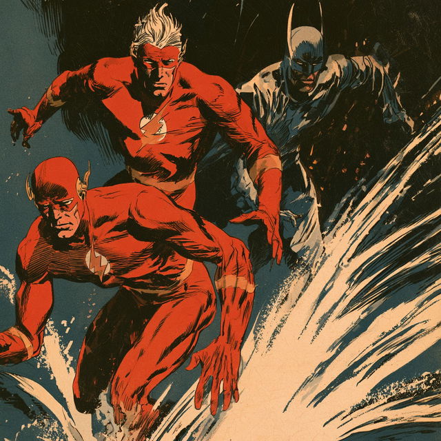 Gil Kane style, Midjourney V8.2, render 2 of 4