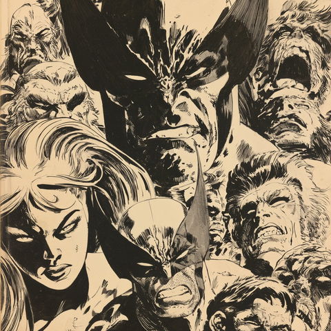 Gil Kane style (Illustrators), Midjourney V8.2