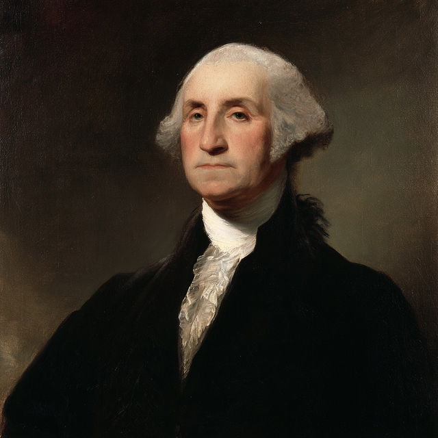 Gilbert Stuart style, Midjourney V8.2, render 4 of 4