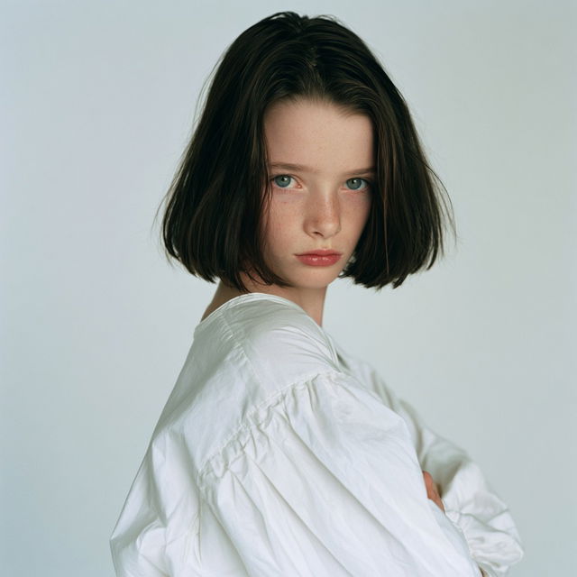 Gillian Wearing style, Midjourney V8.2, render 3 of 4