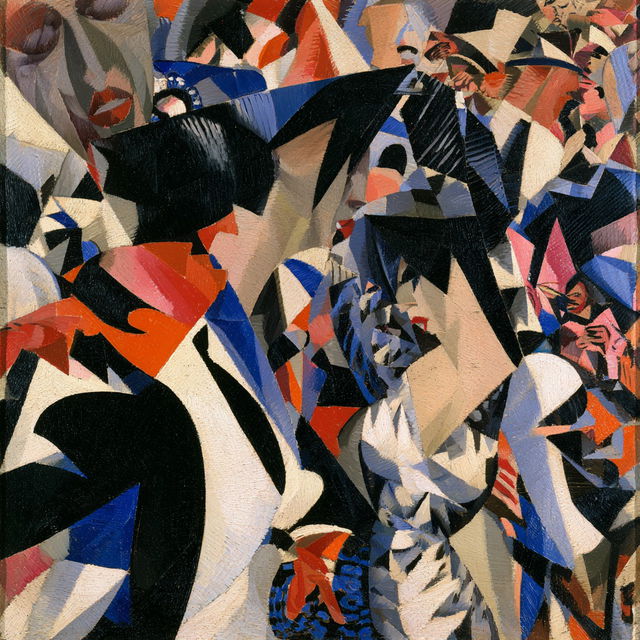 Gino Severini style, Midjourney V8.2, render 4 of 4