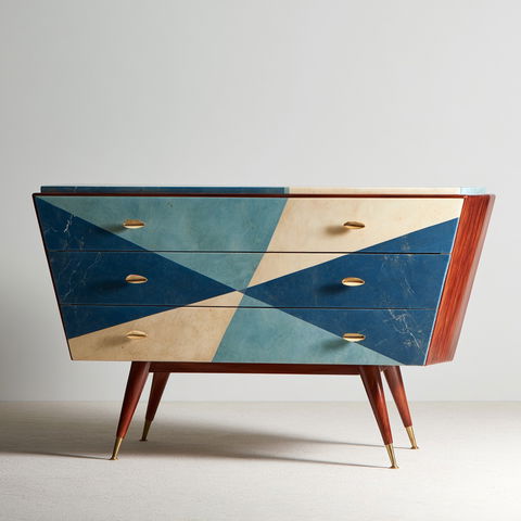 Gio Ponti style (Designers), Midjourney V8.2