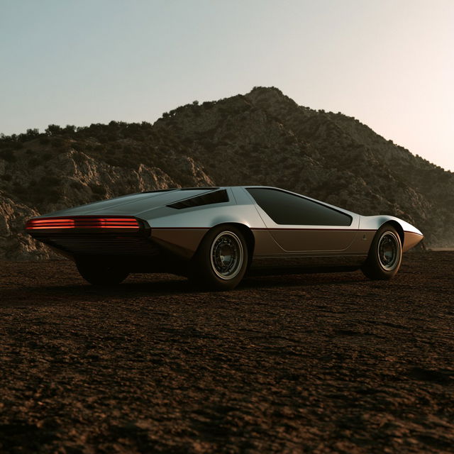 Giorgetto Giugiaro style, Midjourney V8.2, render 2 of 4