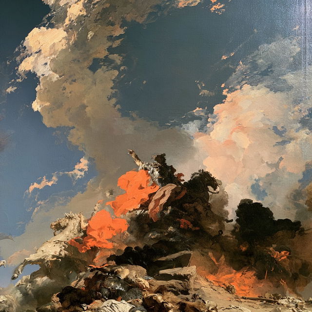 Giovanni Battista Tiepolo style, Midjourney V8.2, render 2 of 4
