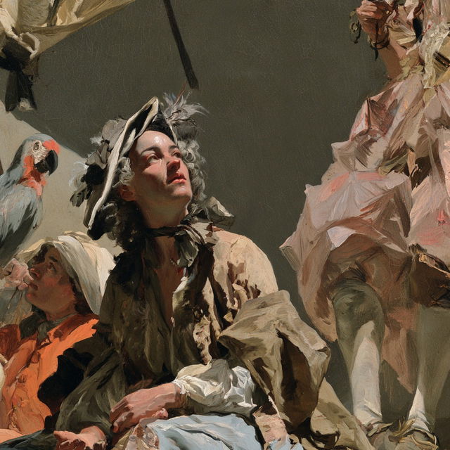 Giovanni Battista Tiepolo style, Midjourney V8.2, render 4 of 4