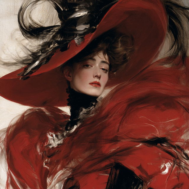 Giovanni Boldini style, Midjourney V8.2, render 4 of 4