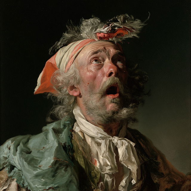 Giovanni Domenico Tiepolo style, Midjourney V8.2, render 4 of 4