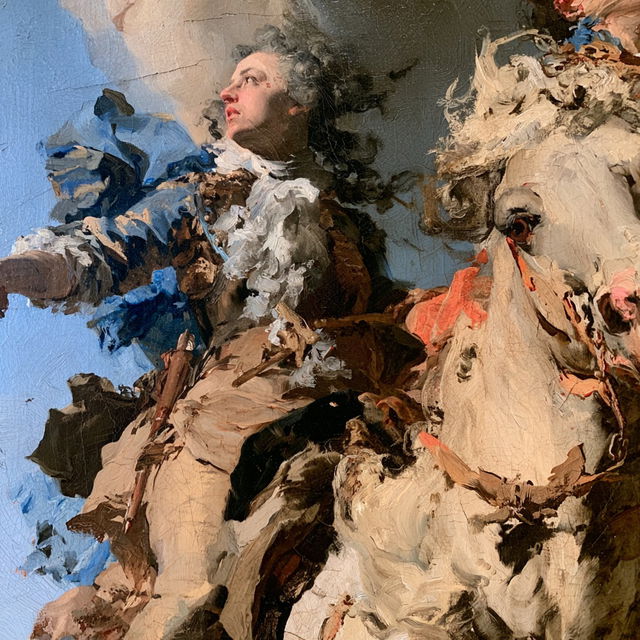 Giovanni Domenico Tiepolo style, Midjourney V8.2, render 3 of 4