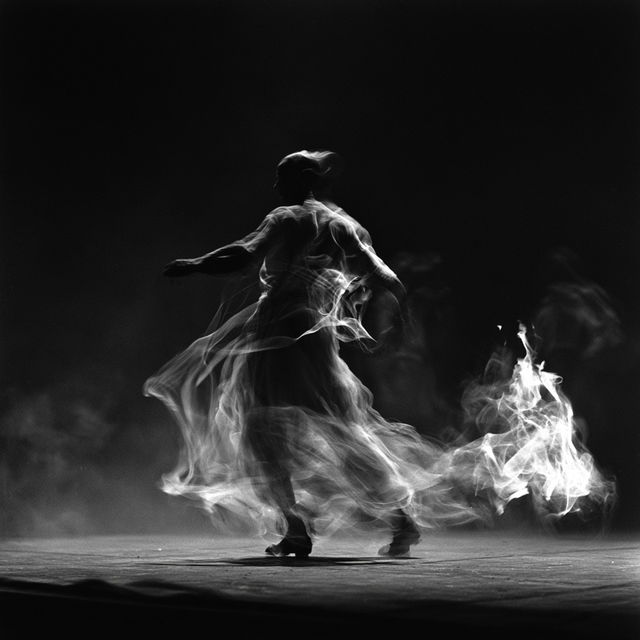 Gjon Mili style, Midjourney V8.2, render 3 of 4